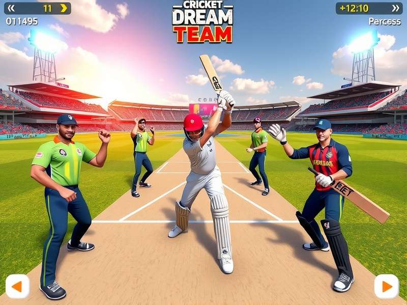 VR Cricket Dream Team Gameplay